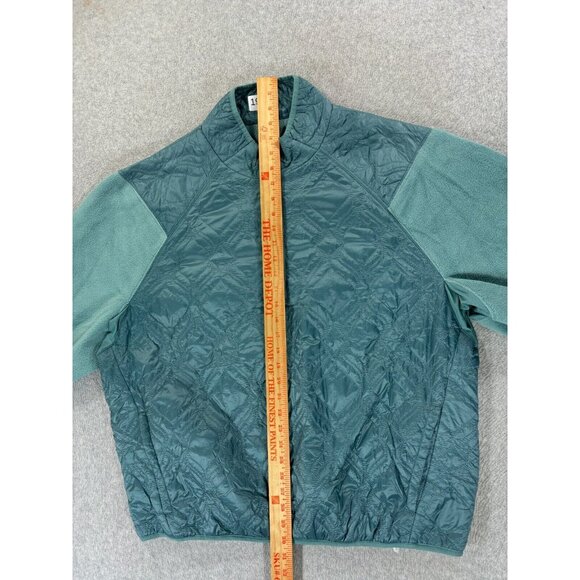 Fabletics Half Zip Nylon Athletic Pullover Jacket (Men's‎ 2XL) Teal - Picture 9 of 12